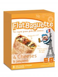 Flatbread Sandwich Club Store Packaging